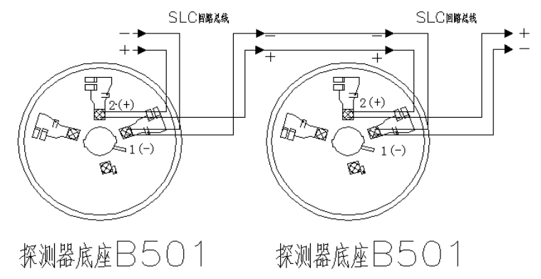 JTY-GD-FSP-851C智能光電感煙探測(cè)器安裝接線